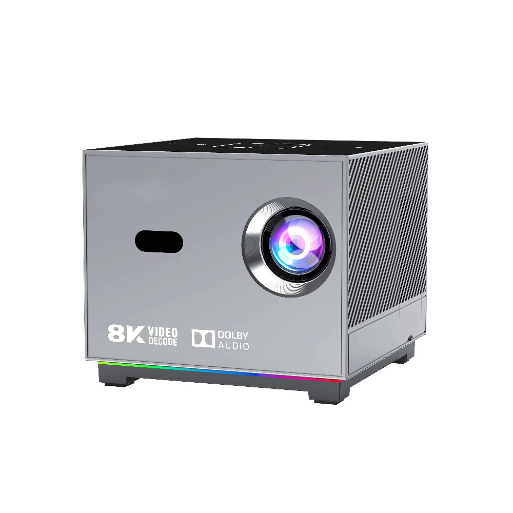 Home Cinema Quad - Mini projecteur LED, système Android 9,