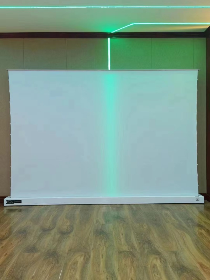 Écran de projection électrique - Home Cinema Flooring avis et prix