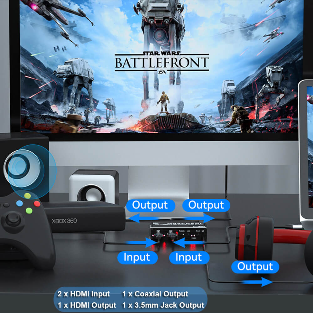 Extracteur Audio de commutatio - Home Cinema Hdmi avis et prix