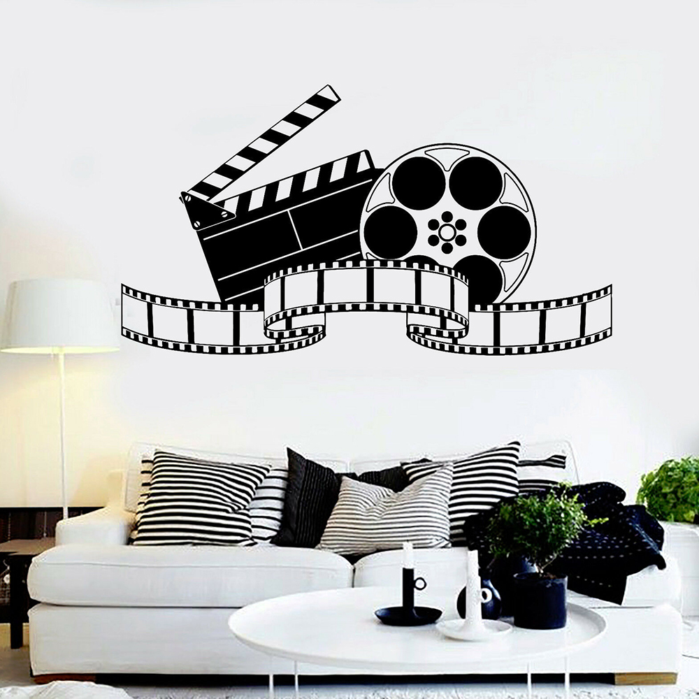 Autocollant mural vintage en v - Home Cinema Flooring avis et prix