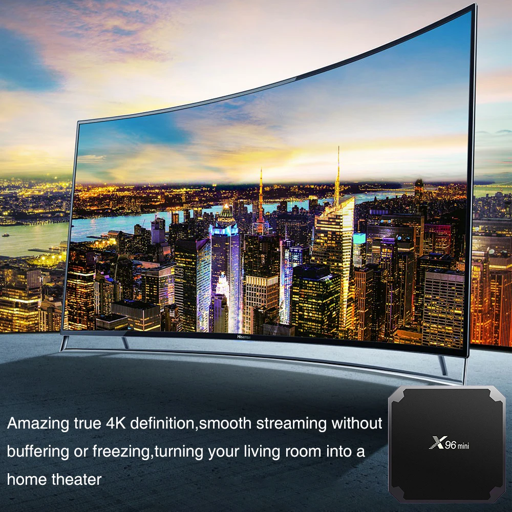 2025 X96mini boîtier Tv Androi - Home Cinema Quad avis et prix