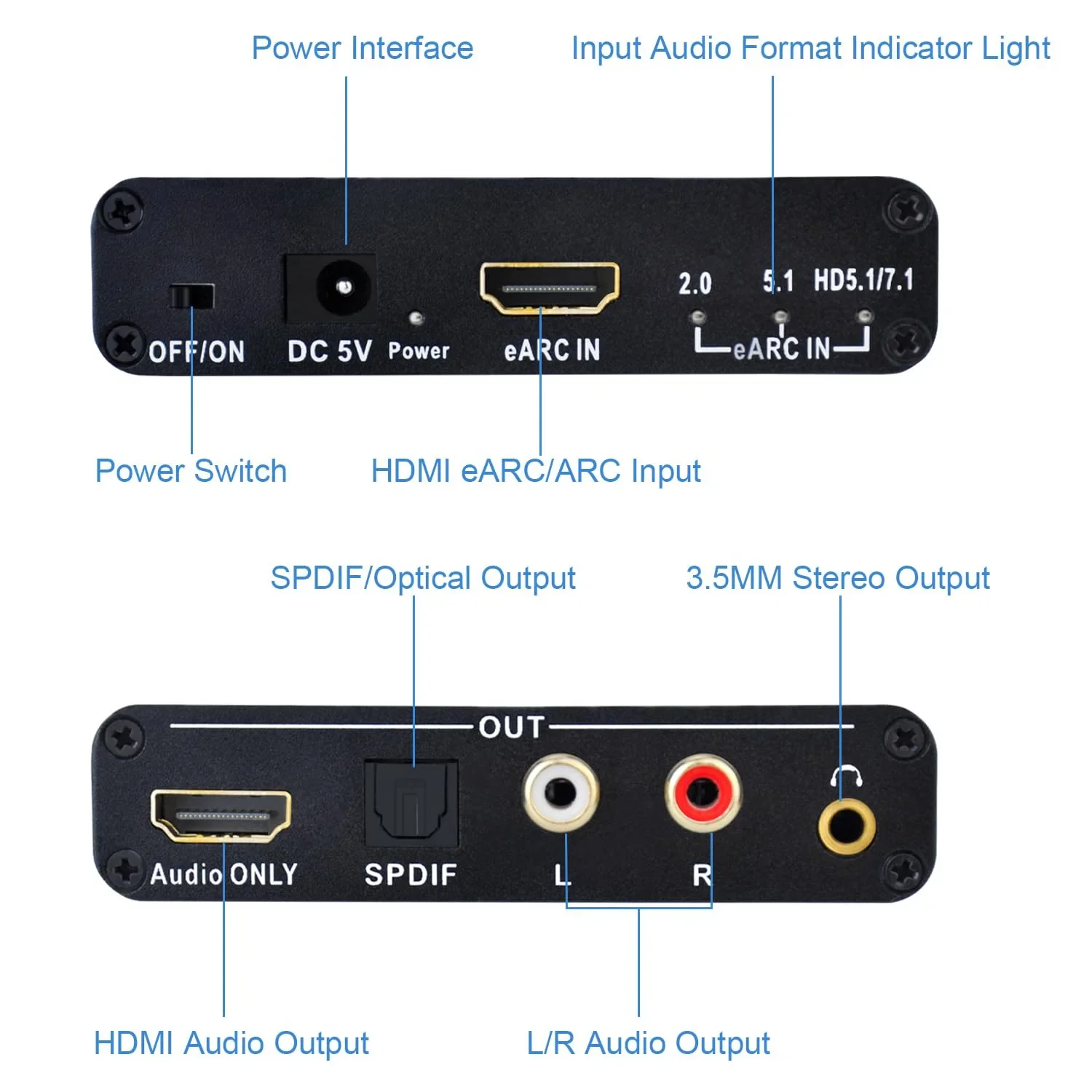 Extracteur audio HDMI EARC ARC - Home Cinema Hdmi avis et prix