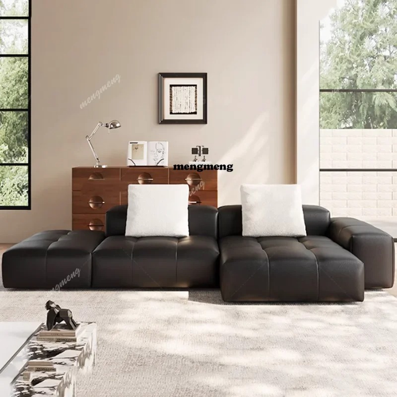 Canapé compressé en cuir nordi - Home Cinema Room Design avis et prix