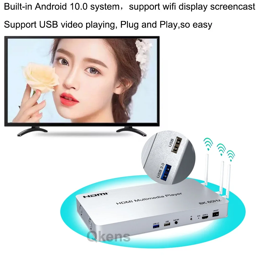 Lecteur multimédia HDMI 10 por - 4K Media Player avis et prix
