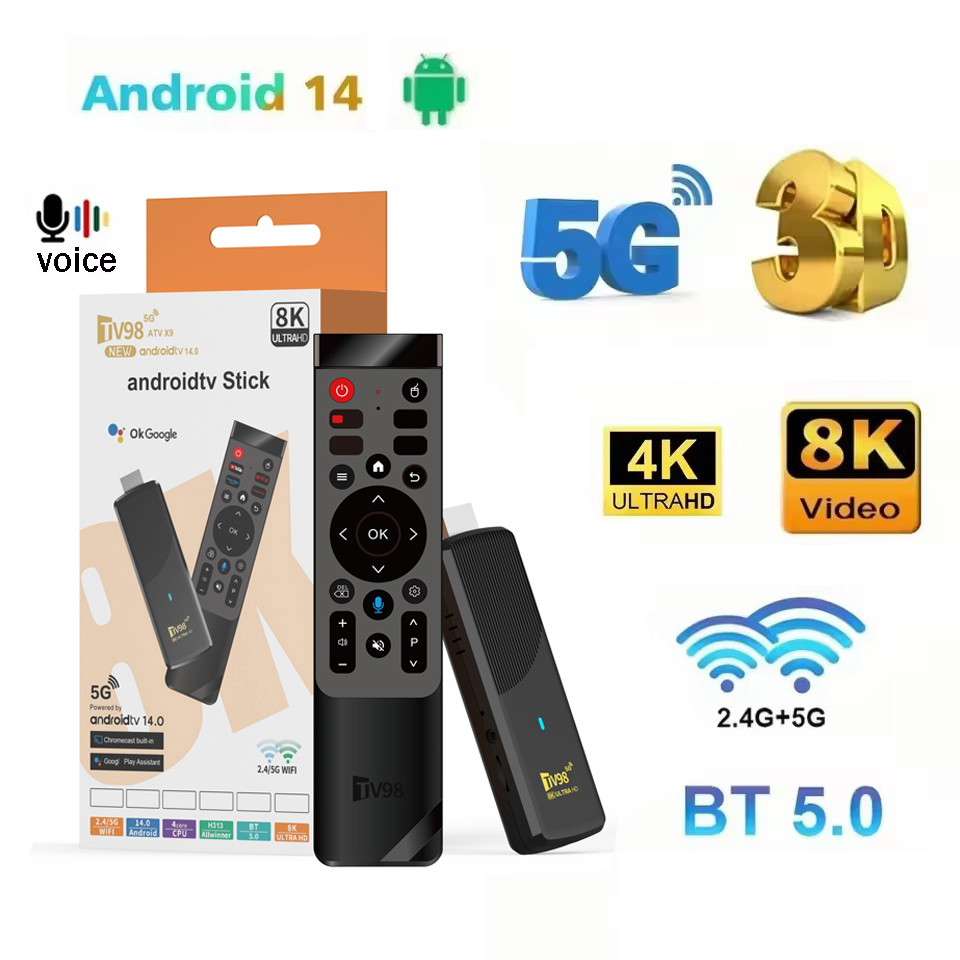 TV98 ATV X9 Smart TV Stick And - 4K Media Player avis et prix