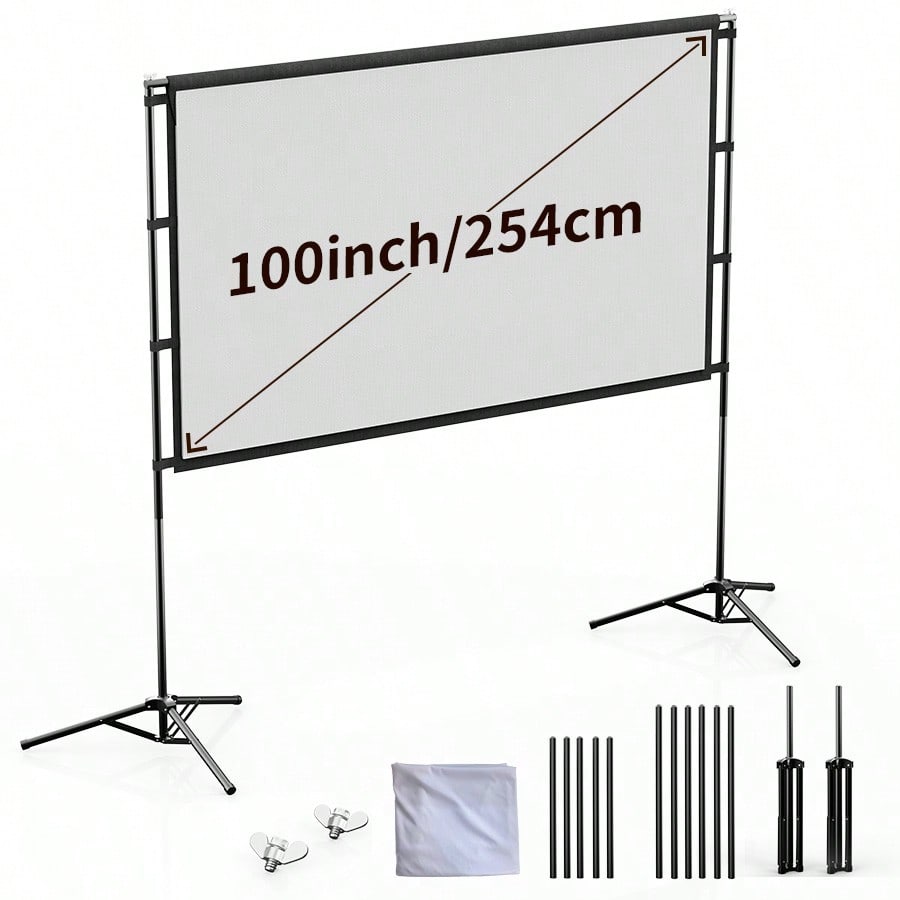 Écran de projection XBJ 100 po - Home Cinema Portable avis et prix