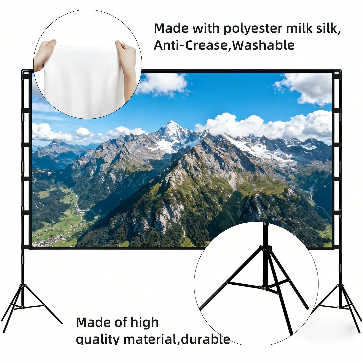 Écran de projection XBJ 100 po - Home Cinema Portable avis et prix