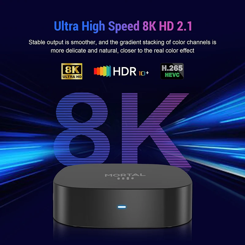 Nouvelle Box TV HD 8K T1+ 2026 - Home Cinema Quad avis et prix