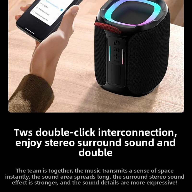 Haut-parleur Bluetooth sans fi - Home Cinema Portable avis et prix
