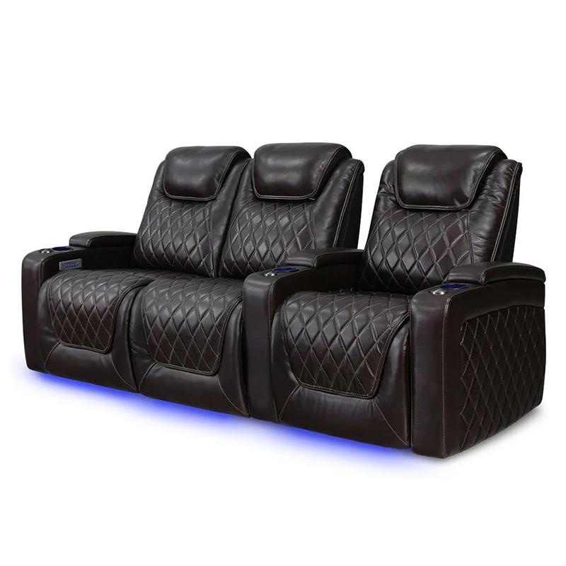 Canapé électrique en cuir haut - Home Cinema High End avis et prix