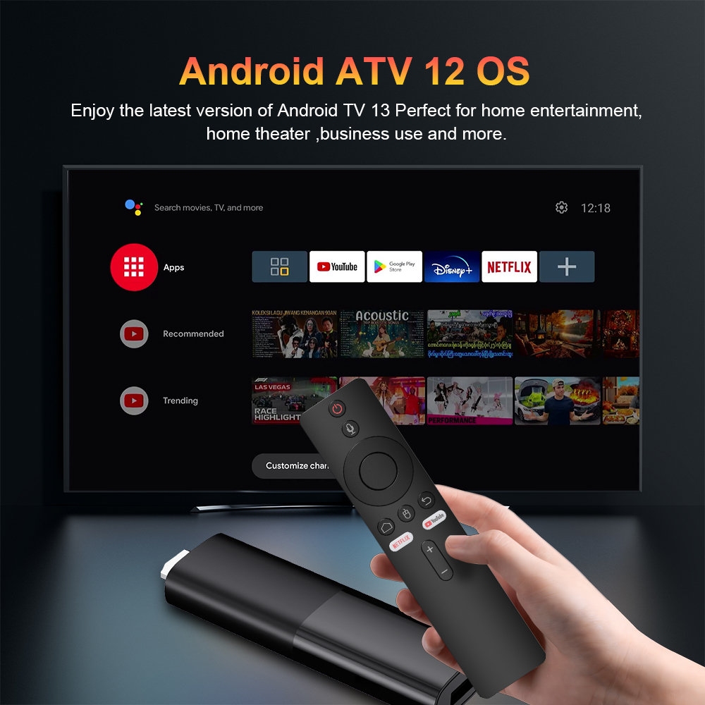 Velec Android 12 Smart Stick 8 - 4K Media Player avis et prix
