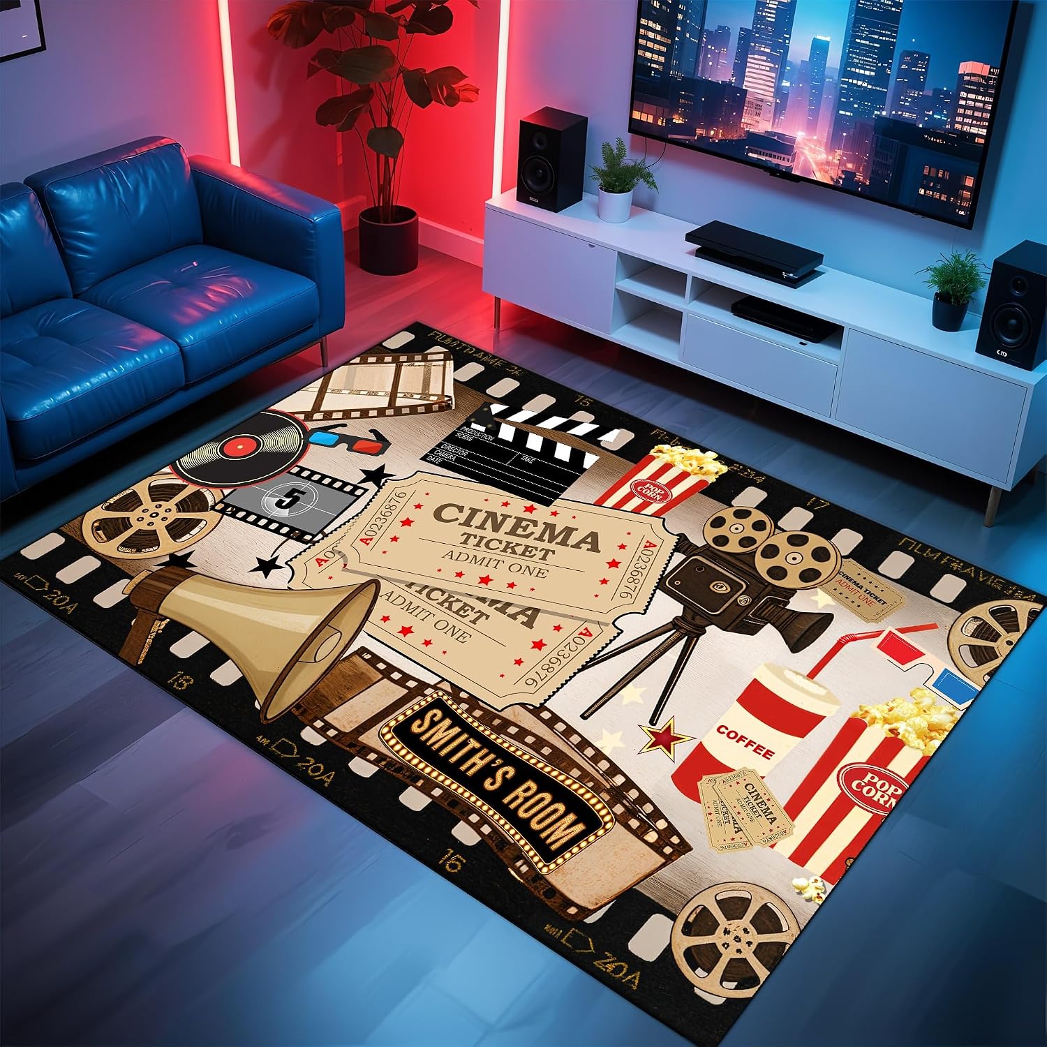Tapis de cinéma personnalisé a - Home Cinema Flooring avis et prix